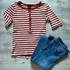 J. Crew striped top